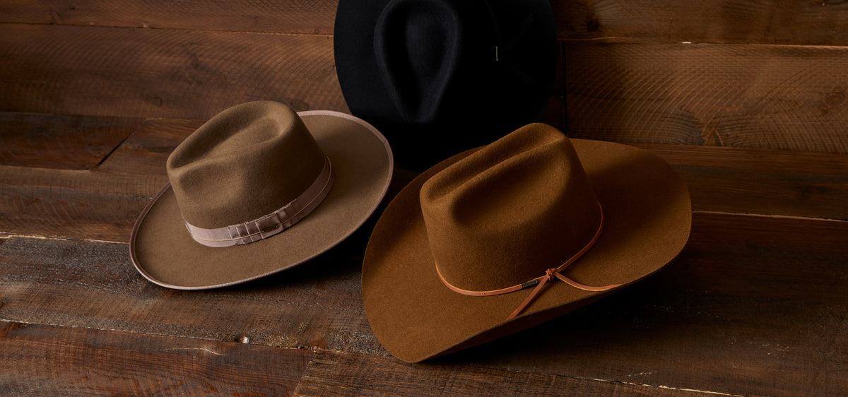 Men's Fedora Hats - Wide Brim & Full Brim Fedoras – Brixton