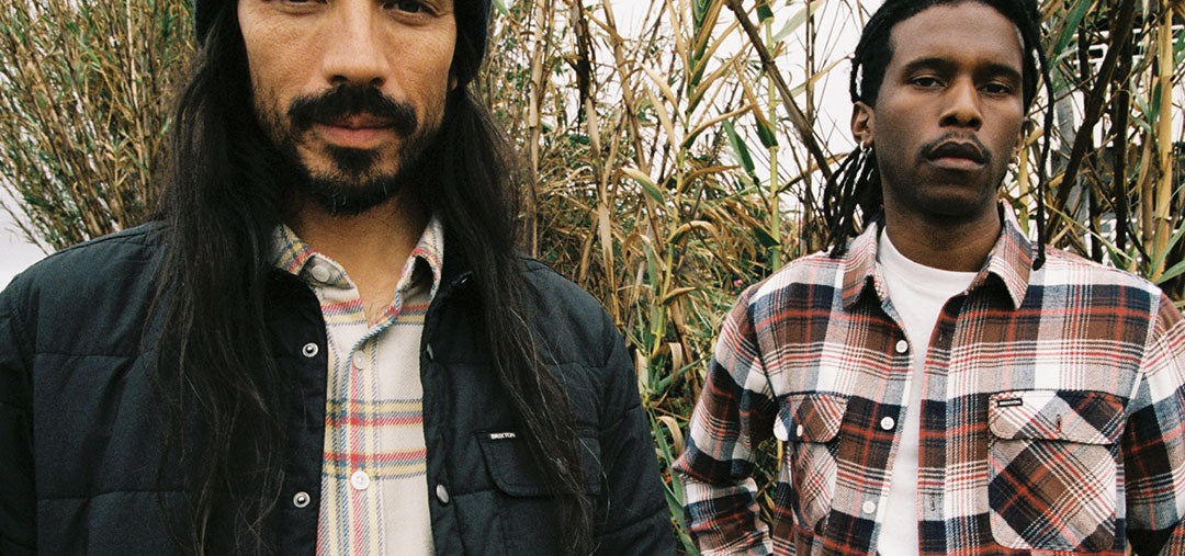 Men's and Women's Bowery Plaid Flannels – Brixton