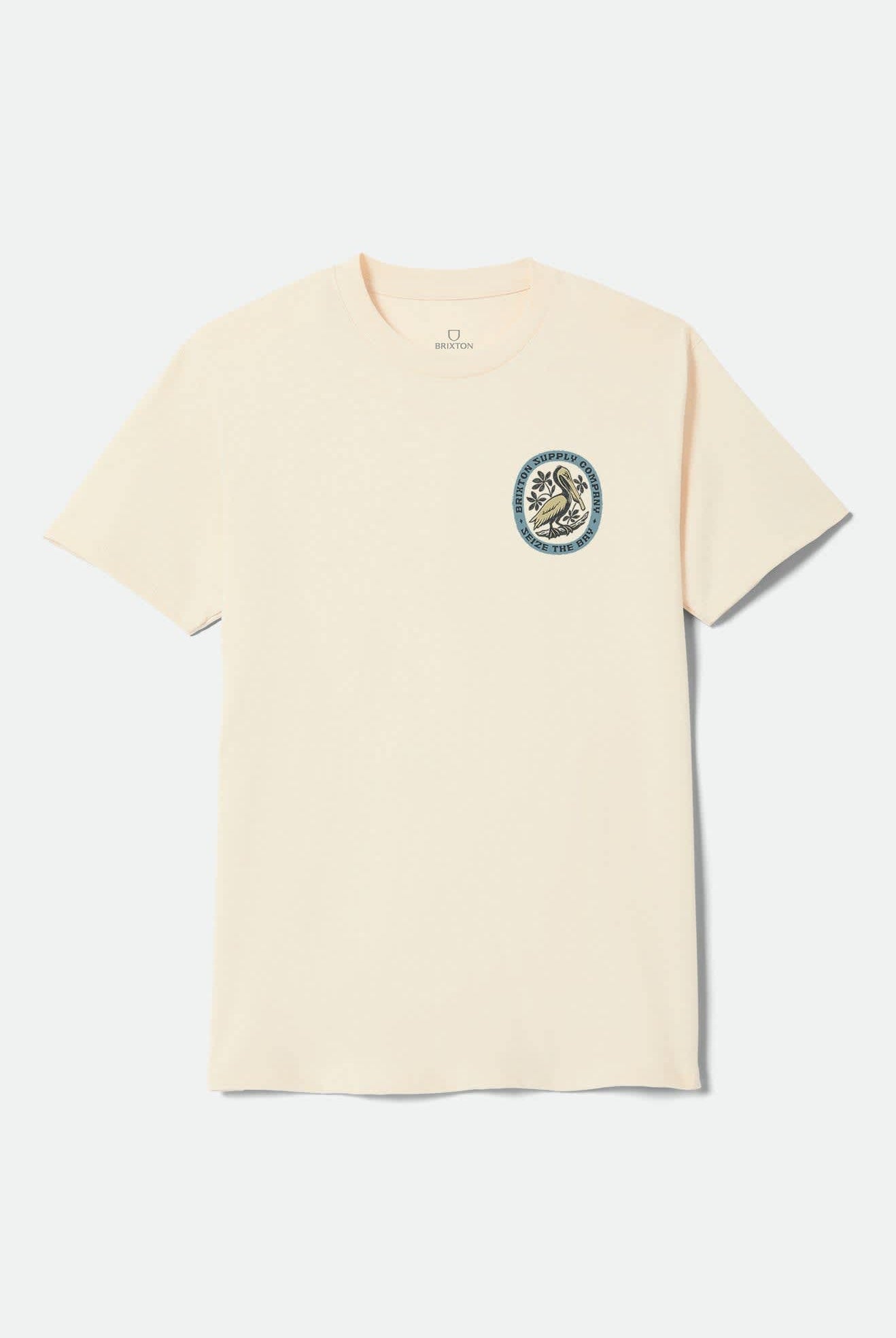 Men's Bay Standard T-Shirt in the color Cream - Front Product View