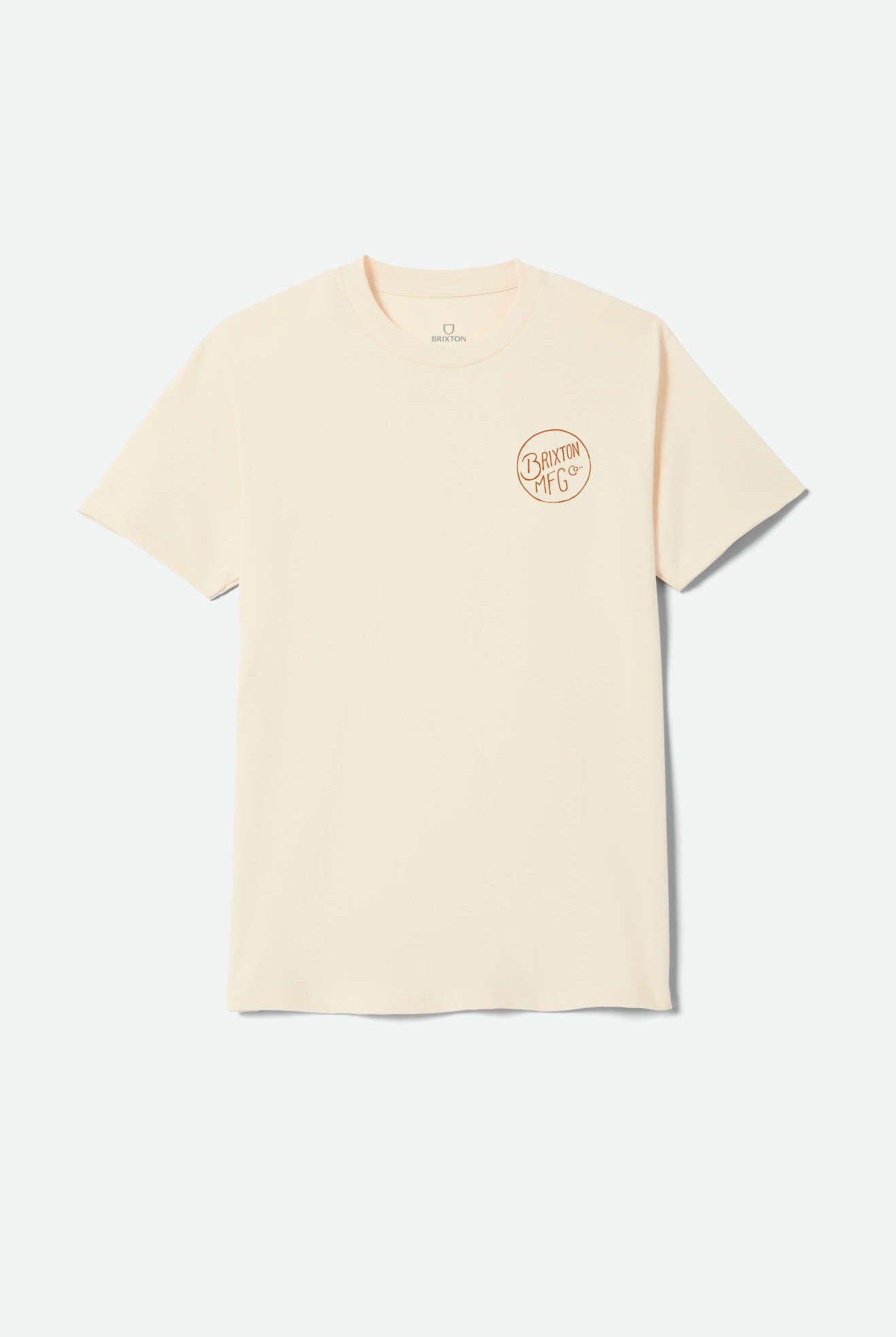 Men's Logan T-Shirt in the color Cream - Front Product View
