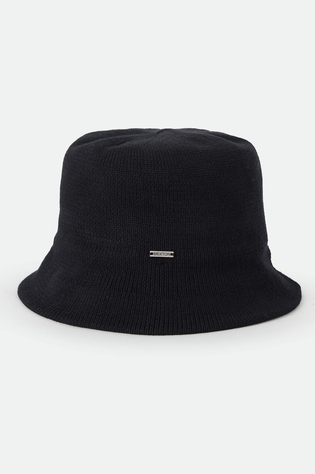 Unisex Redding Knit Packable Hat in the color Black/Black - Additional Laydown image