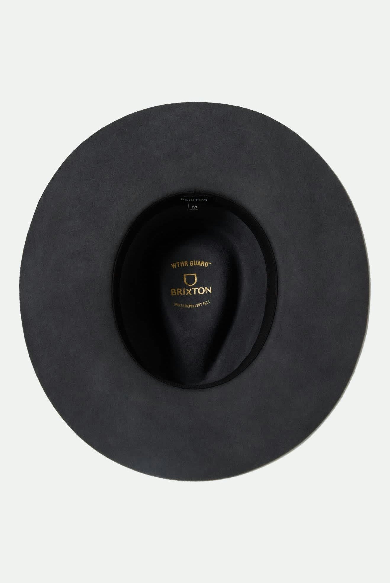 Unisex Hawkins WTHR GUARD™ Cowboy Hat in the color Asphalt/Brown - Additional Laydown image