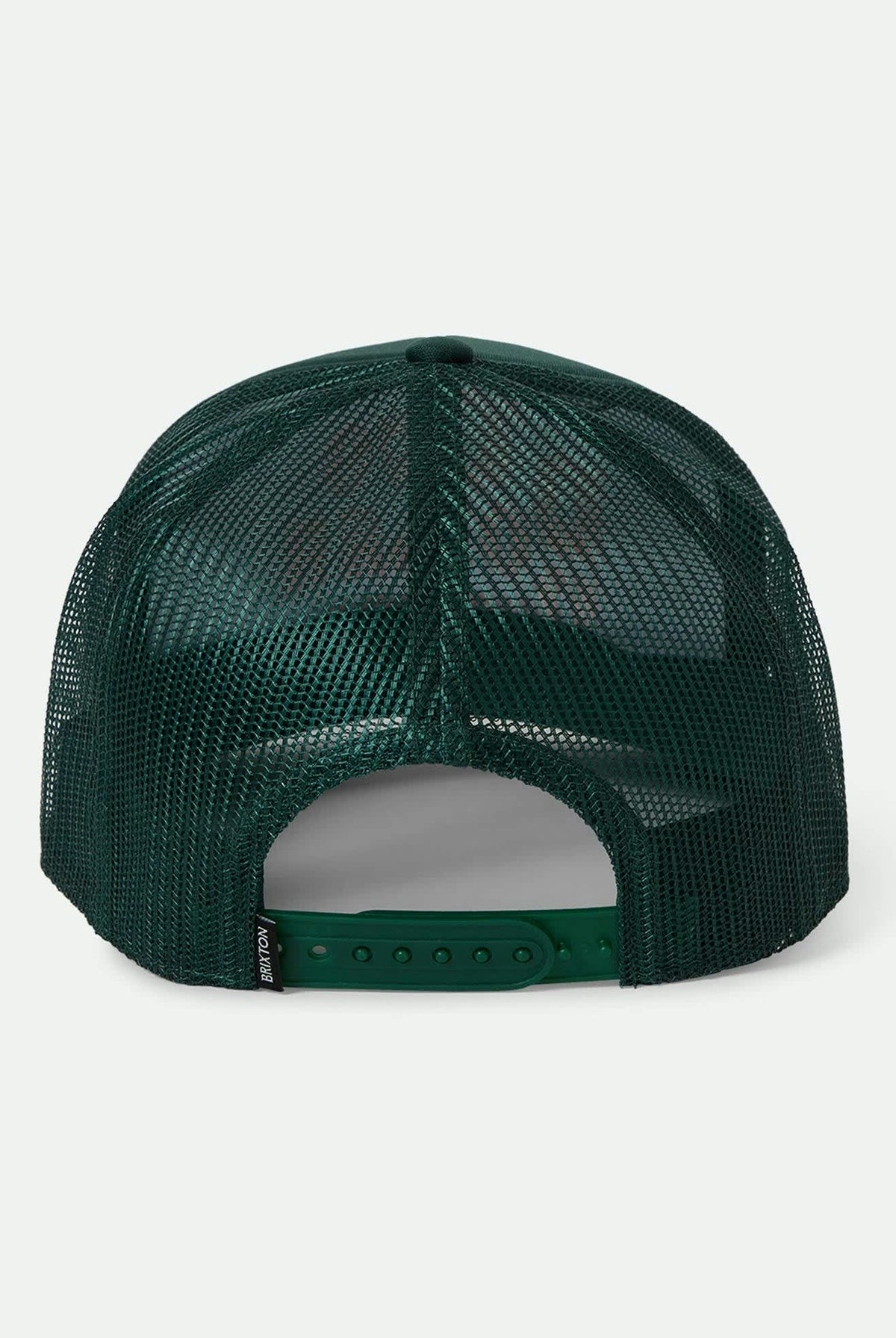 Women's Two Dollar Pistol Netplus Trucker Hat in the color Pine Needle/Pine Needle - Back Style View