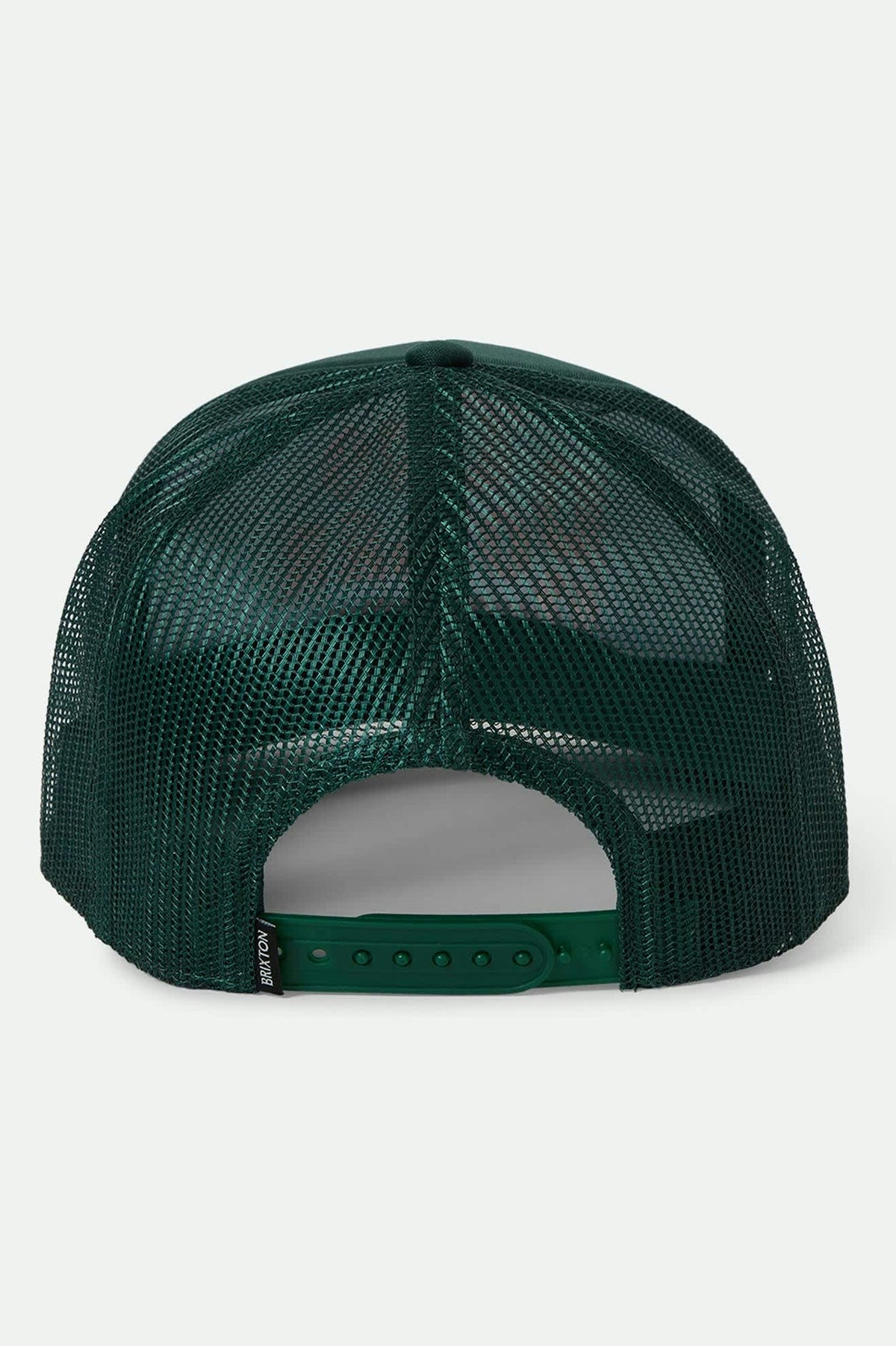 Women's Two Dollar Pistol Netplus Trucker Hat in the color Pine Needle/Pine Needle - Back Style View