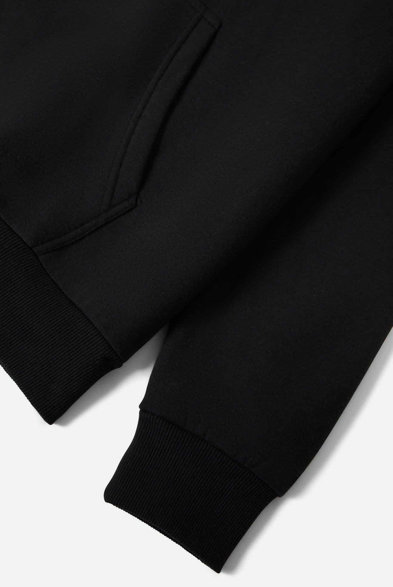 Men's Forman Hoodie in the color Black - Additional Laydown image