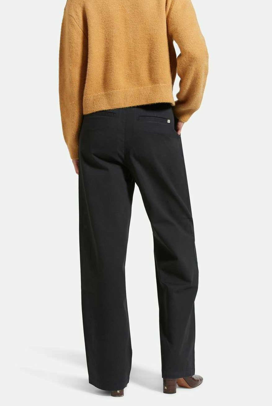 Back Fit Image | Ludlow Trouser Pant - Black