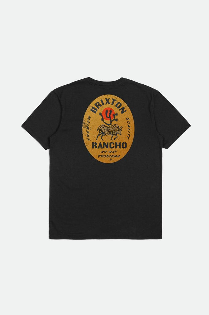 Brixton Rancho S/S Tailored Tee - Black