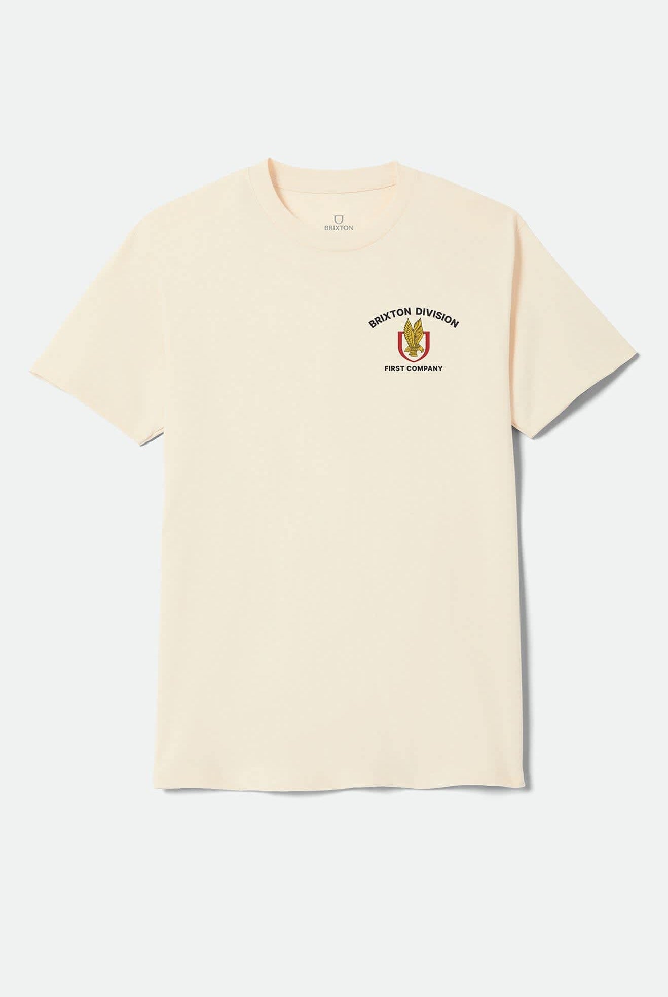 Men's Covall Standard T-Shirt in the color Cream - Front Product View
