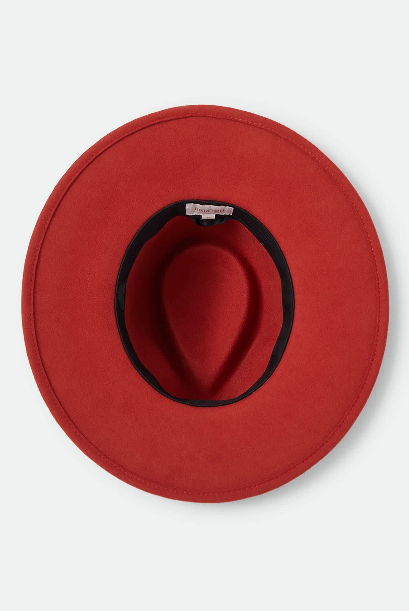 Women's Juniper Packable Hat in the color Red Earth - Additional Laydown image