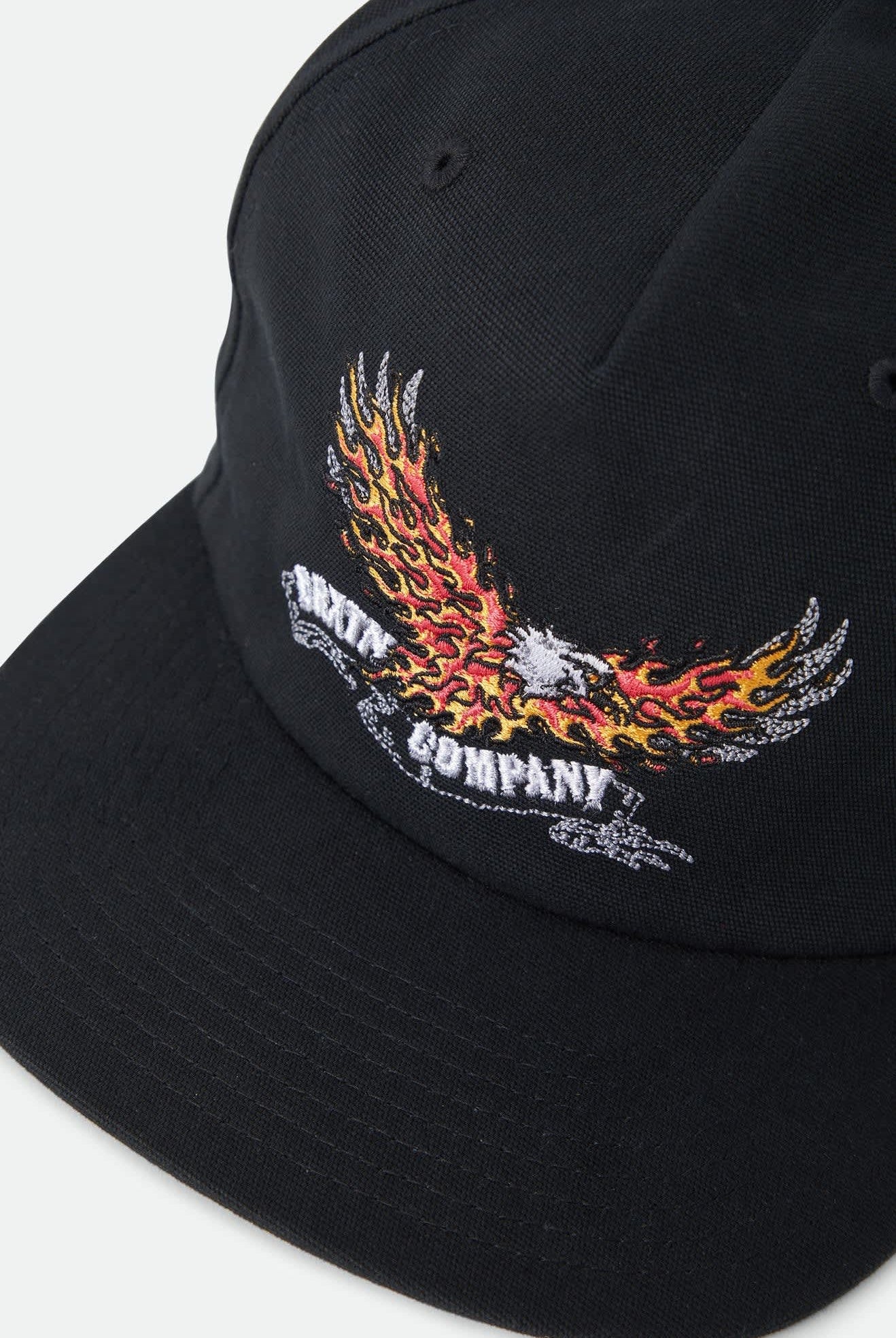 Men's Blazing Snapback in the color Black - Additional Laydown image