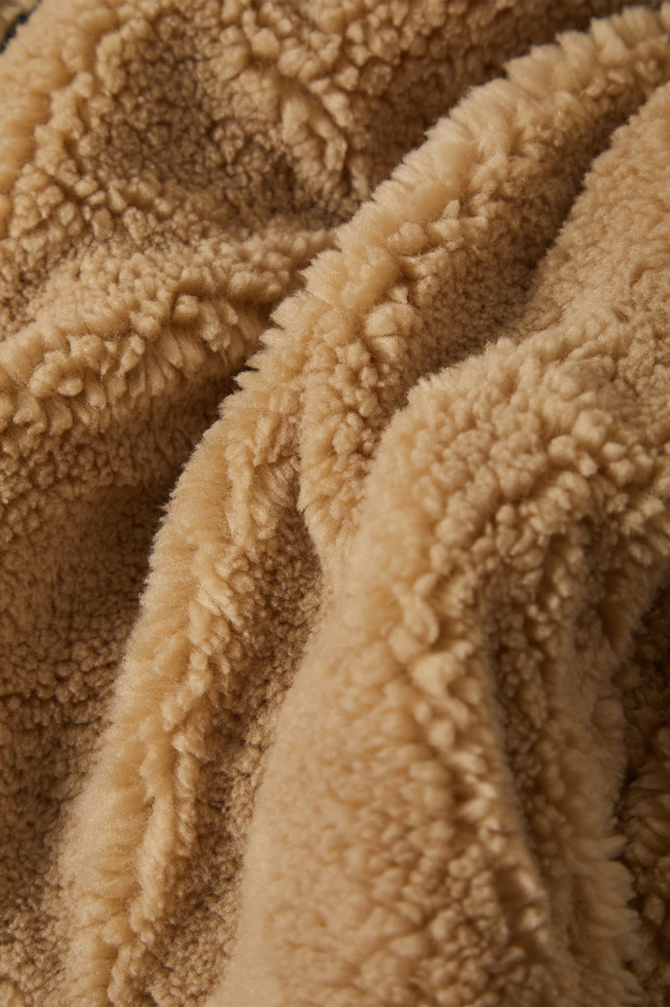 Women's Sherpa Surplus Bomber Jacket in the color Olive Surplus - Additional Laydown image