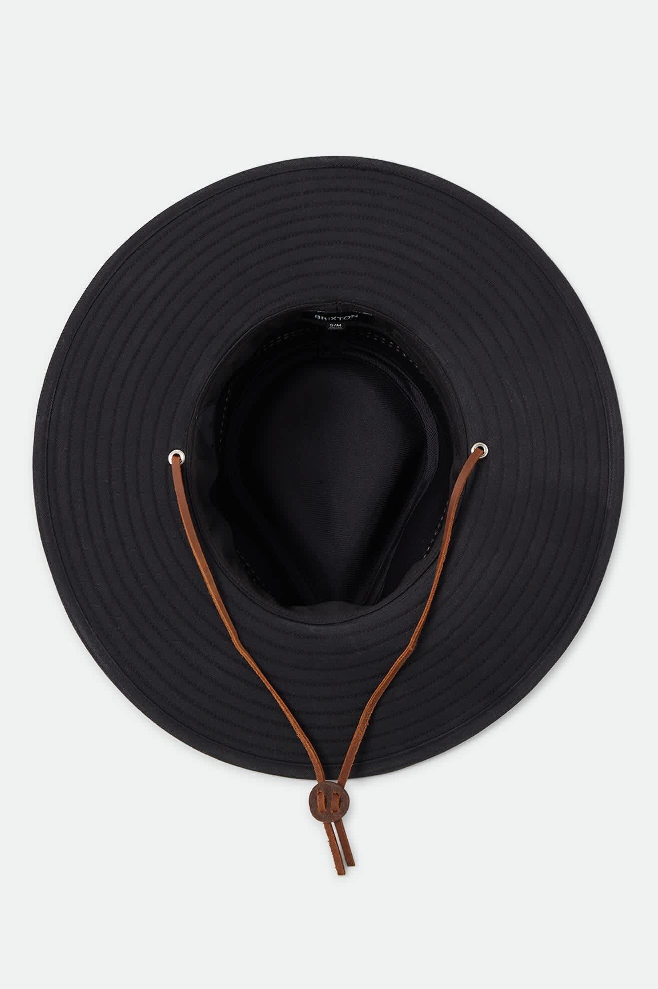 Unisex Beck Journey Canvas Hat in the color Black - Additional Laydown image