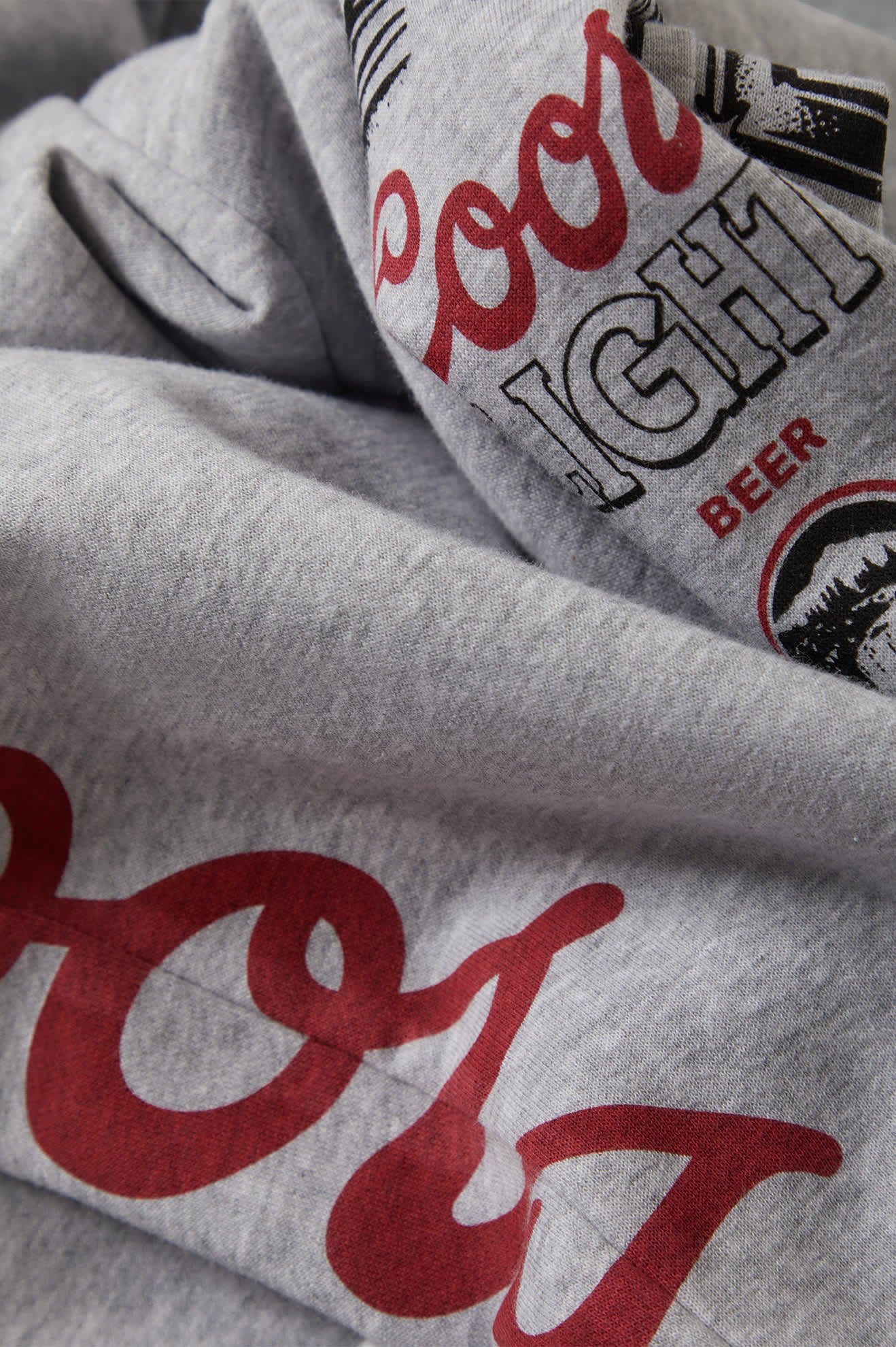 Men's Coors Light Silver Speed Sweatpant in the color Heather Grey - Additional Laydown image