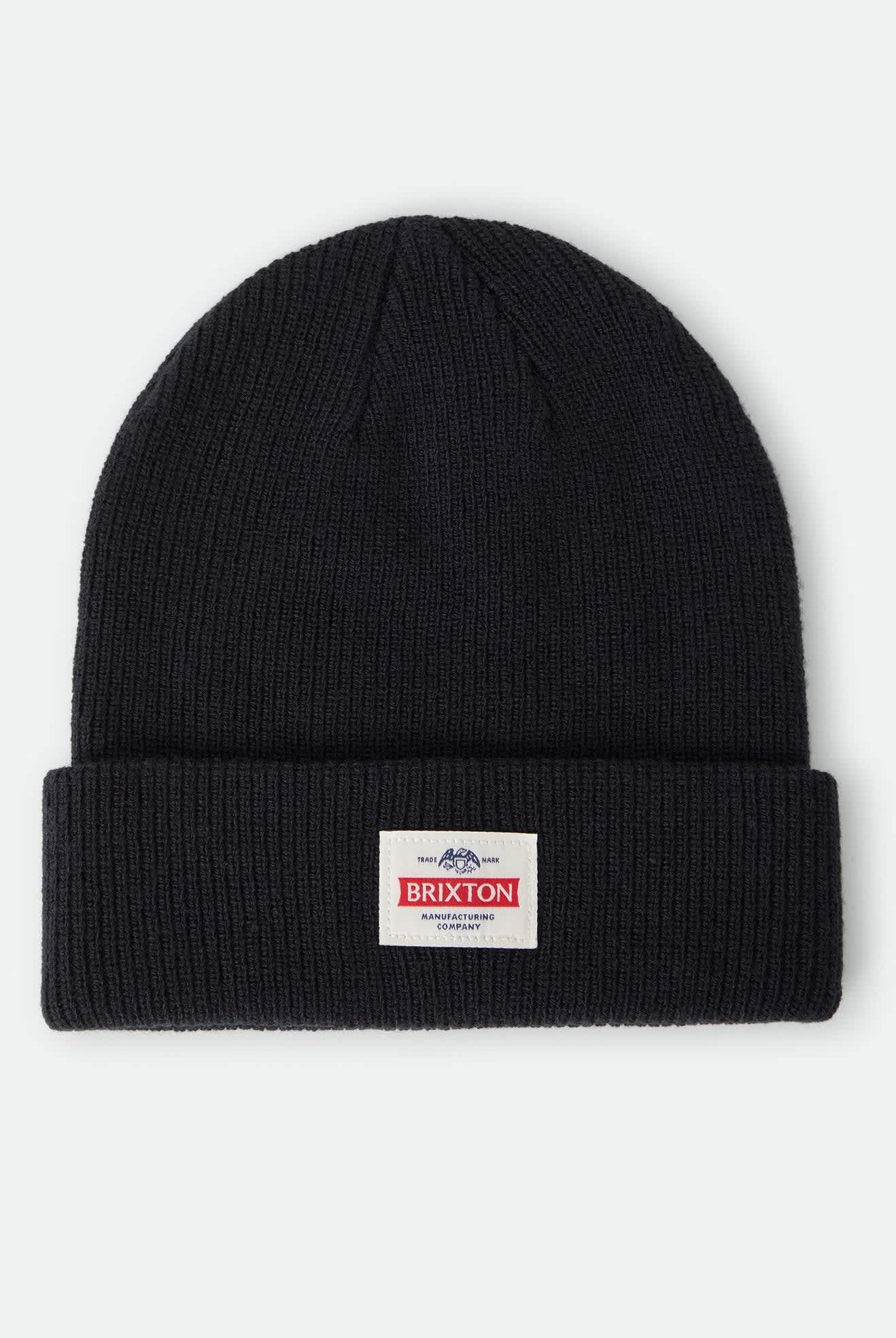 Unisex Trademark Beanie in the color Black - Front Product View