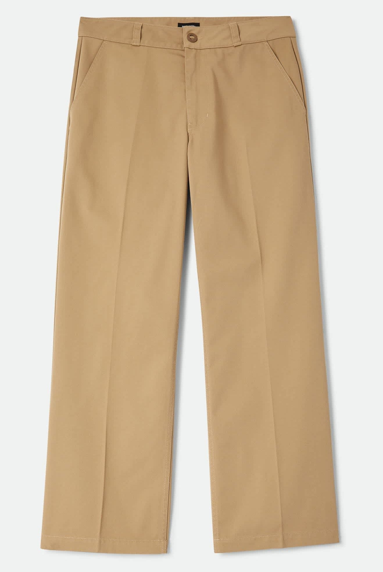 Men's Trademark Chino Pant in the color British Khaki - Front Product View