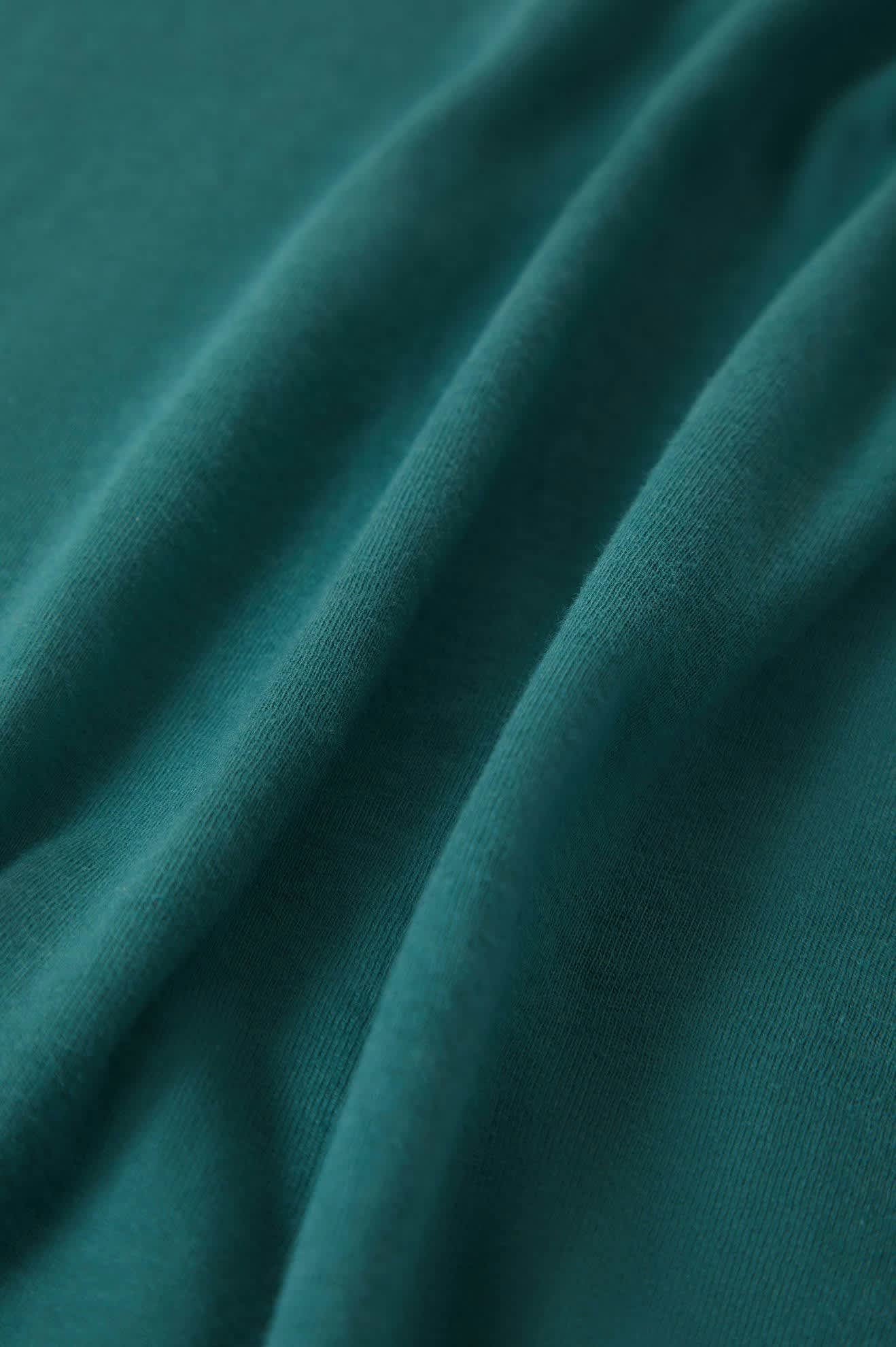 Men's Premium Cotton Short Sleeve Tailored T-Shirt in the color Night Sage - Additional Laydown image