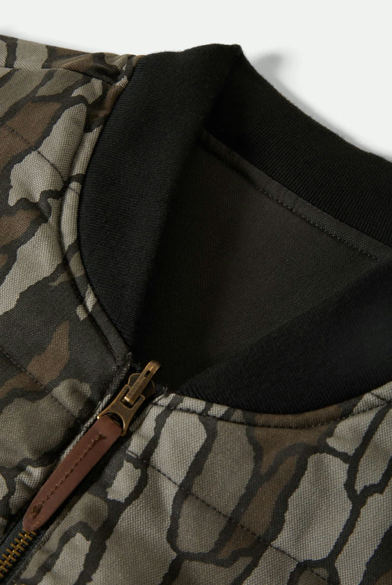 Men's Builders Abraham Reversible Vest in the color Bark Camo - Additional Laydown image