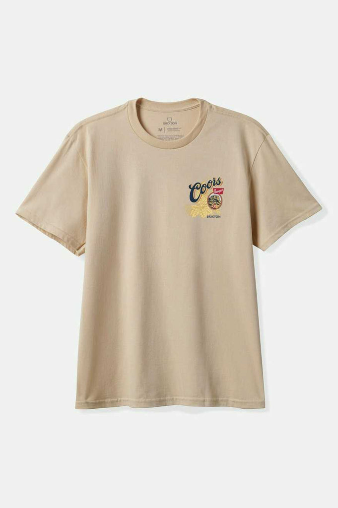 Brixton Coors Start Your Legacy Hops T-Shirt - Cream