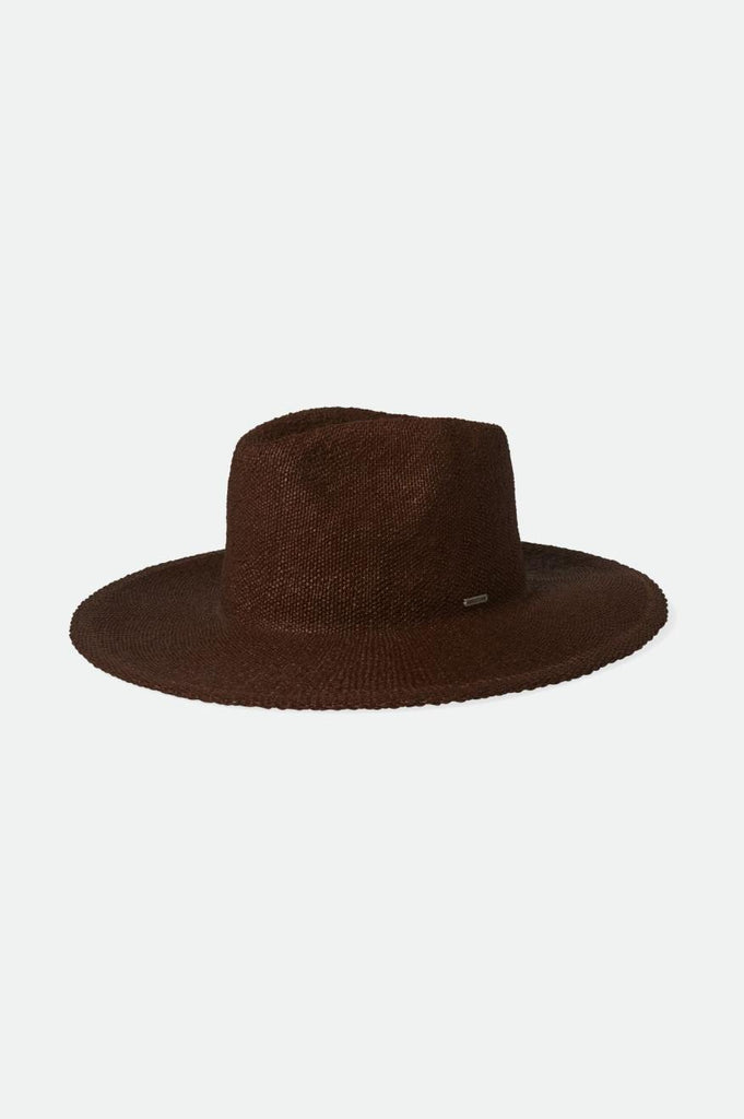 Brixton Cohen Cowboy Straw Hat - Dark Earth