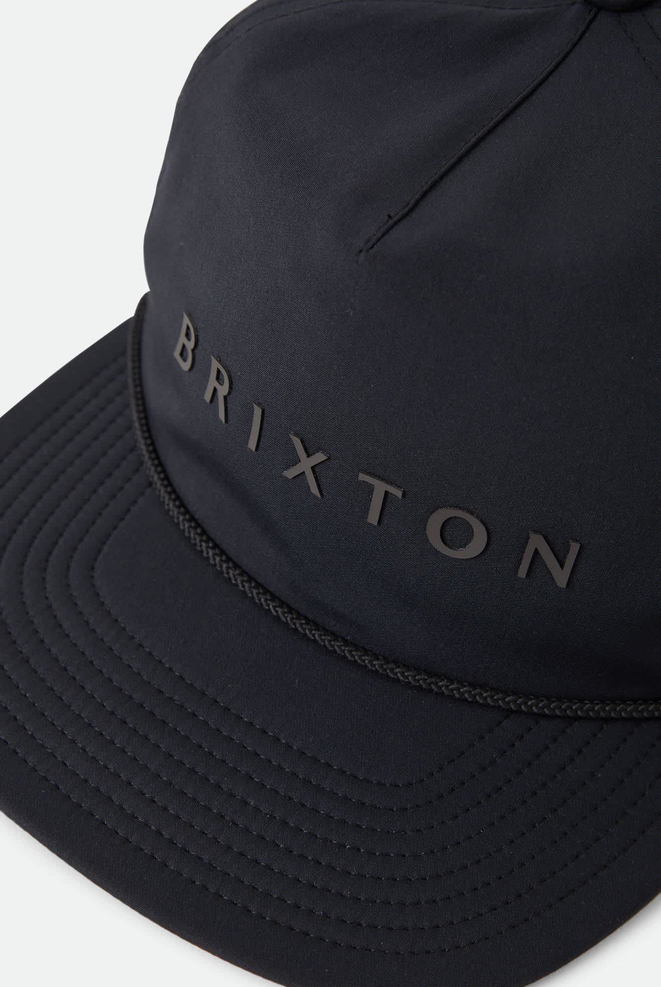 Unisex Alpha Journey Hat in the color Black - Additional Laydown image