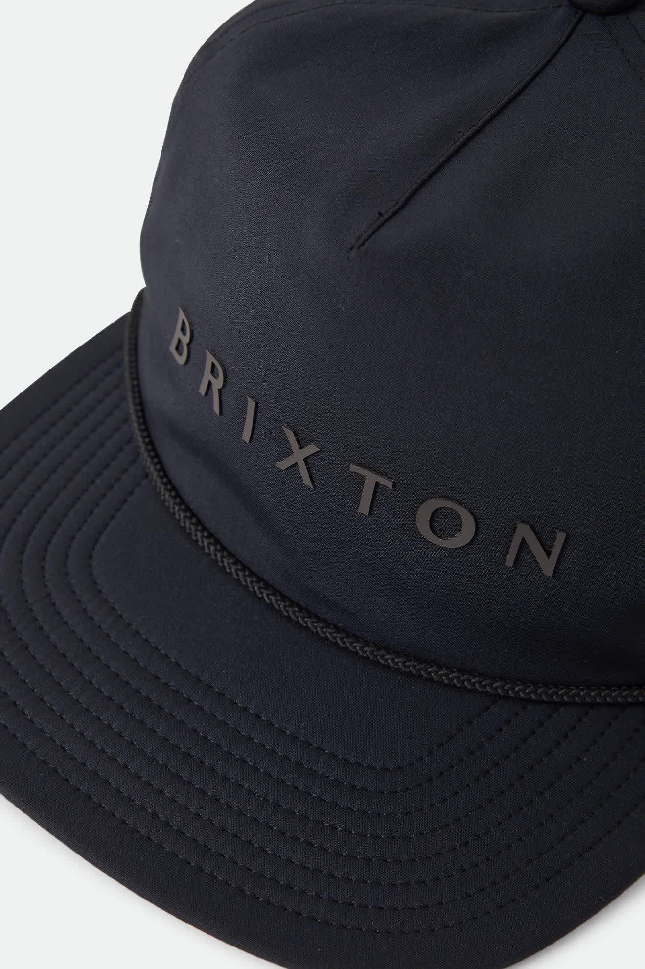Unisex Alpha Journey Hat in the color Black - Additional Laydown image