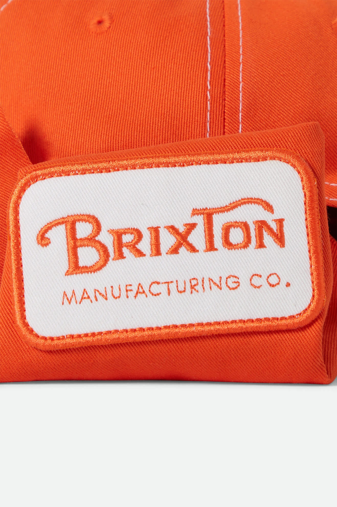 Men's Grade Snapback in the color Solar Orange - Additional Laydown image