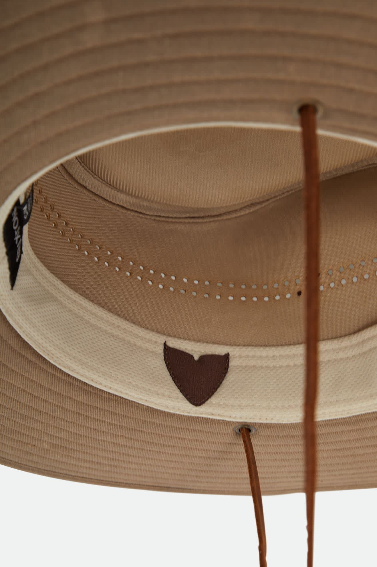 Unisex Beck Journey Canvas Hat in the color Khaki - Additional Laydown image