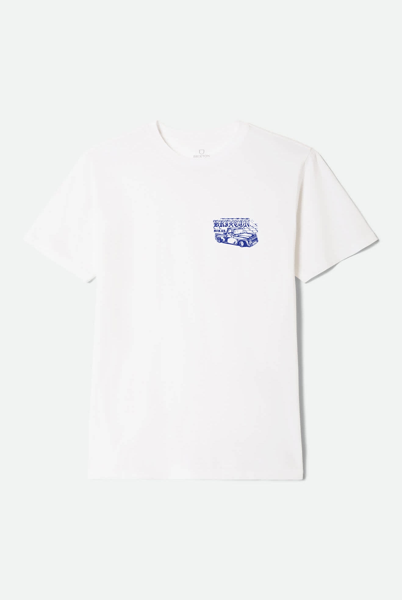 Men's Cisco Short Sleeve Standard T-Shirt in the color White - Front Product View