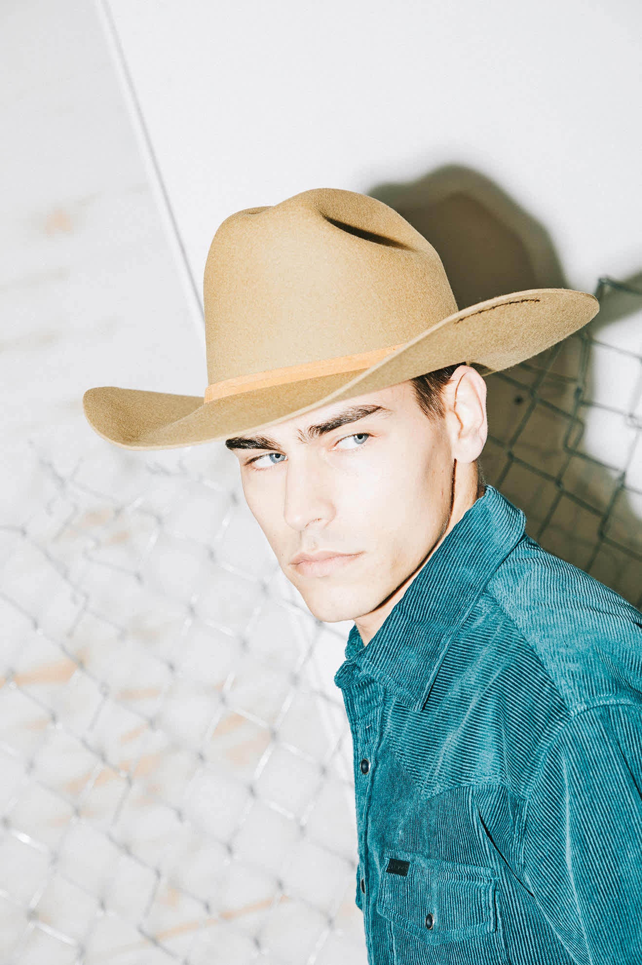 Unisex Laredo Branded Cowboy Hat in the color Antique Bronze - Men's Lifestyle image