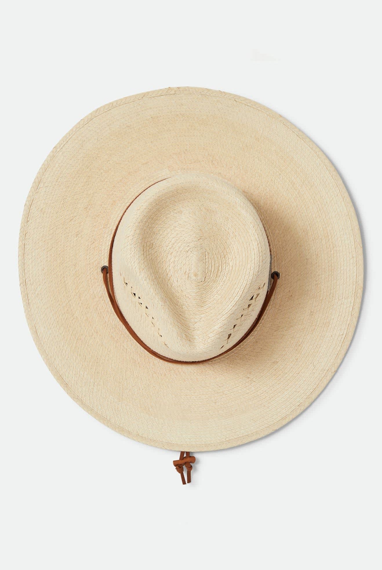 Unisex Beck Straw Rancher Hat in the color Natural - Additional Laydown image