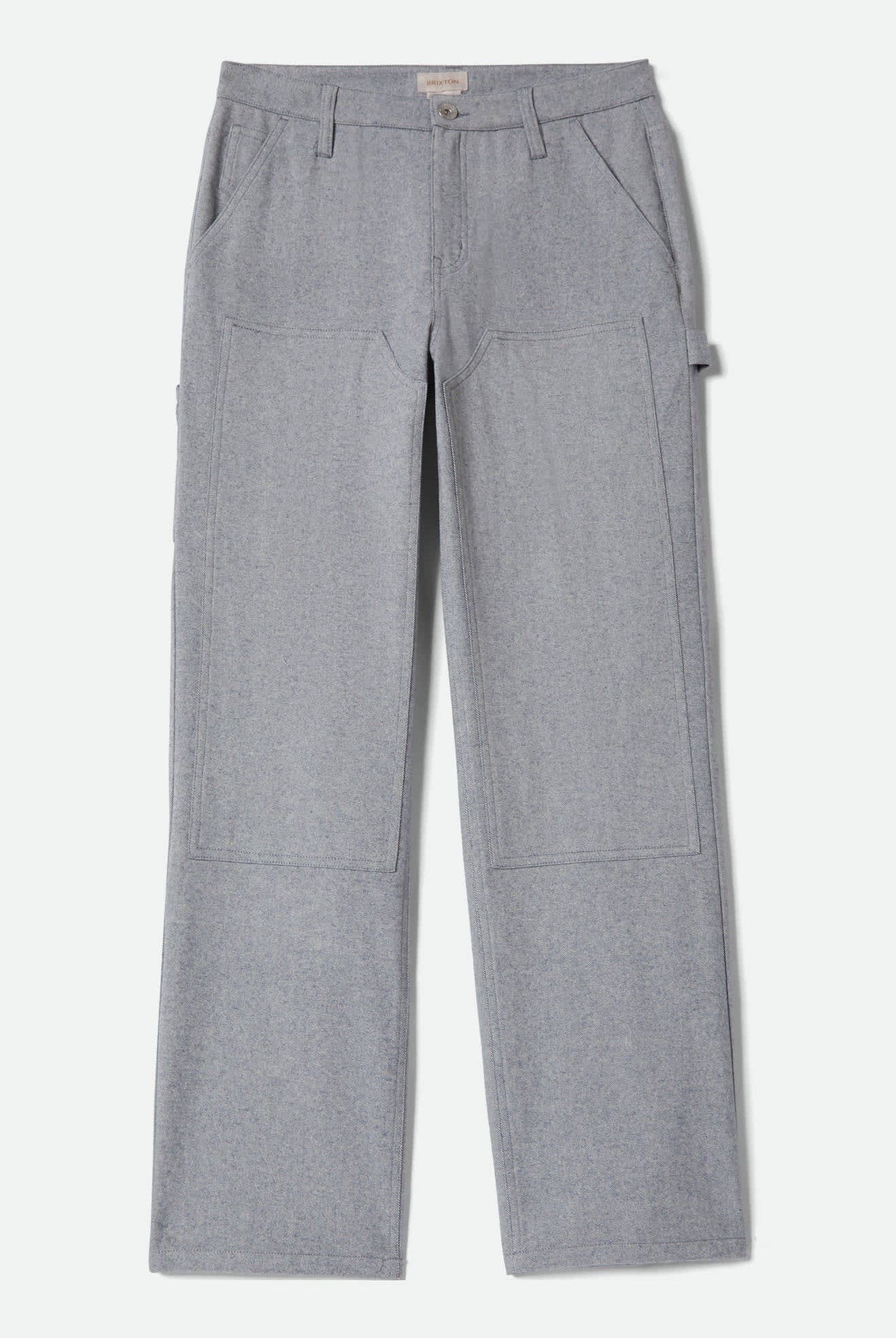 Women's Essex Patched Painter Pant in the color Brushed Blue - Front Product View