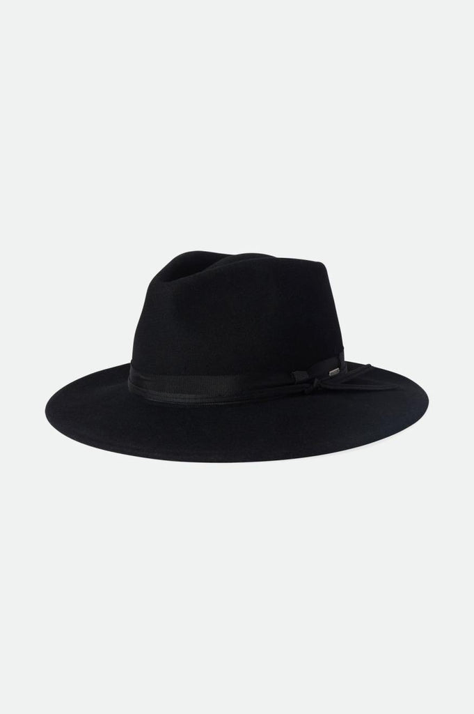 Brixton Dayton Convertabrim Rancher Hat - Black/Black