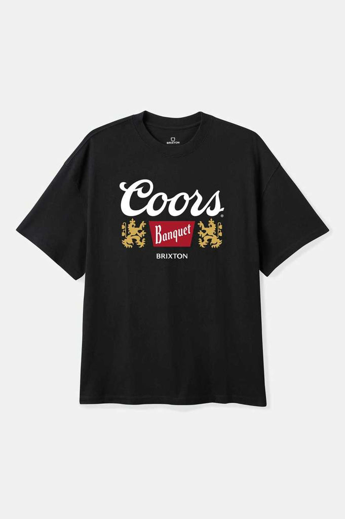 Brixton Coors Start Your Legacy Griffin T-Shirt - Black