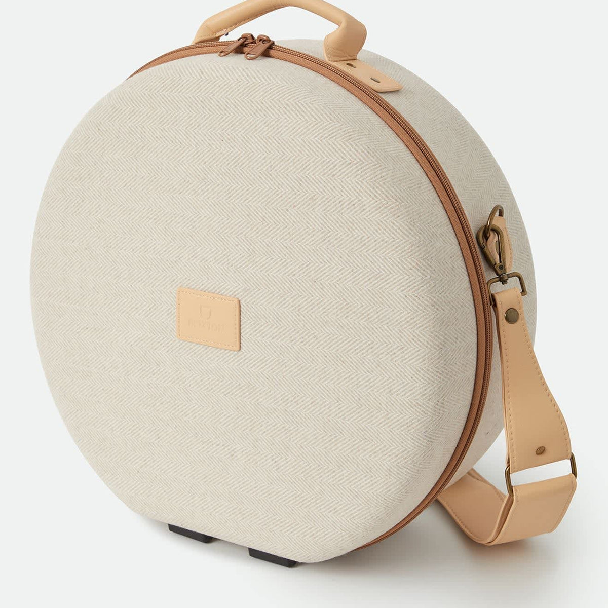 Unisex Done Proper Fedora Travel Case in Cream/Beige – Brixton