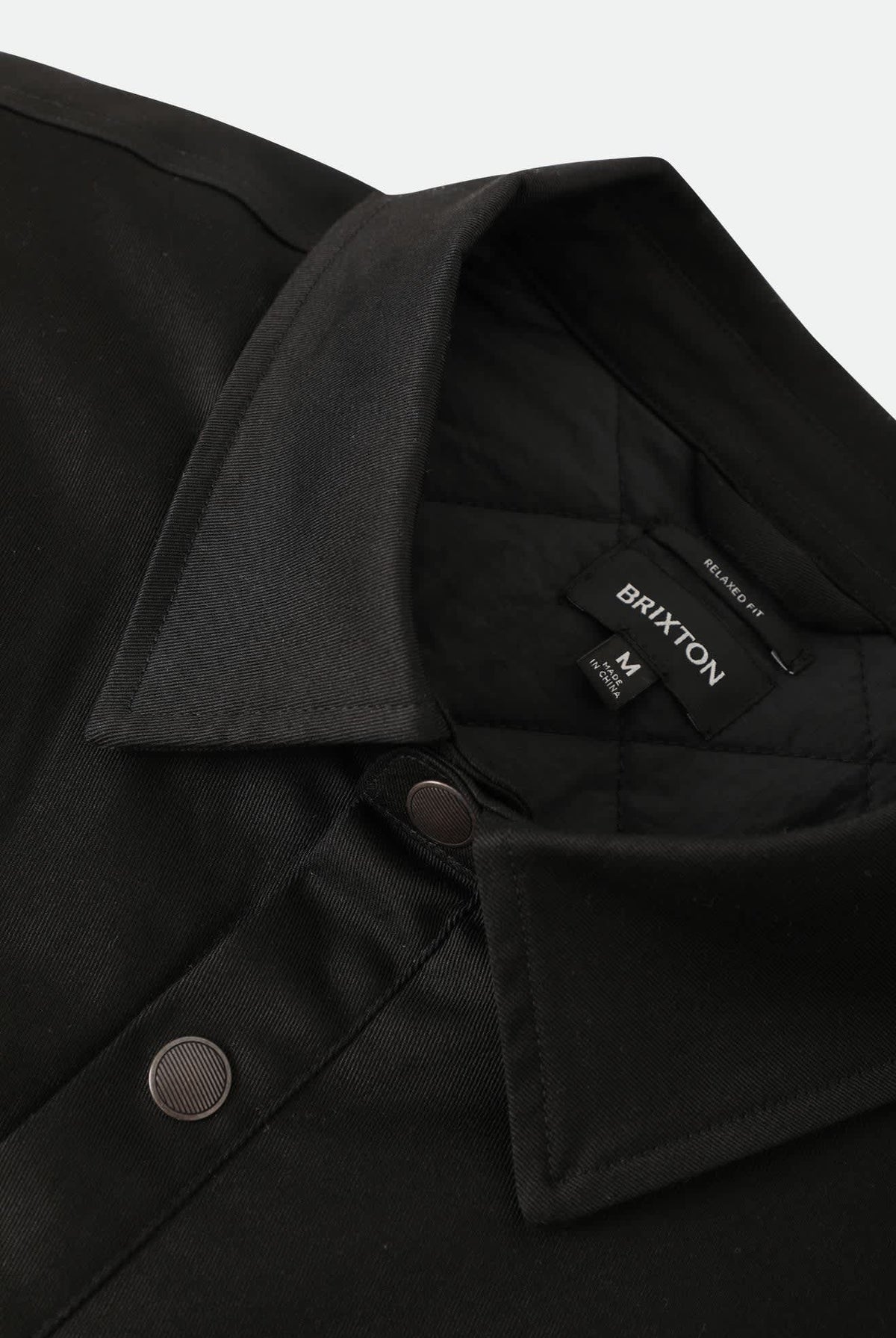 Men's Builders Stretch Lined Jacket in the color Black - Additional Laydown image