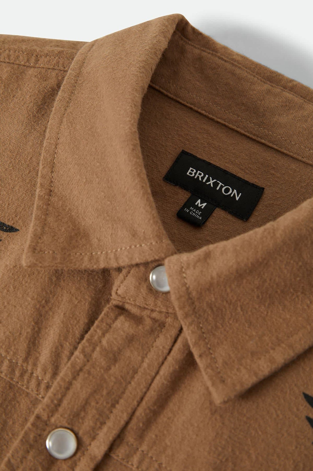 Men's Waylon Lightweight Overshirt in the color Khaki/Khaki - Additional Laydown image