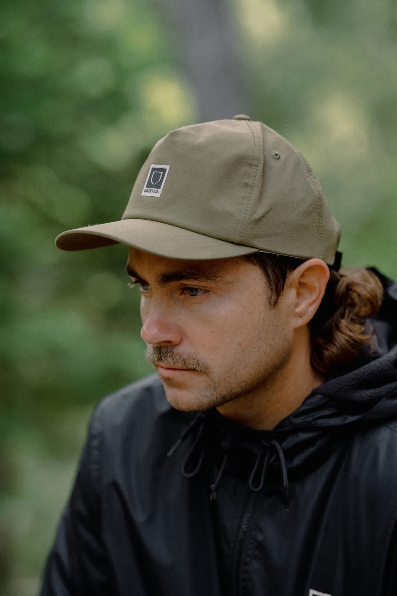 Unisex Beta Journey Adjustable Hat in the color Dark Olive - Men's Lifestyle image