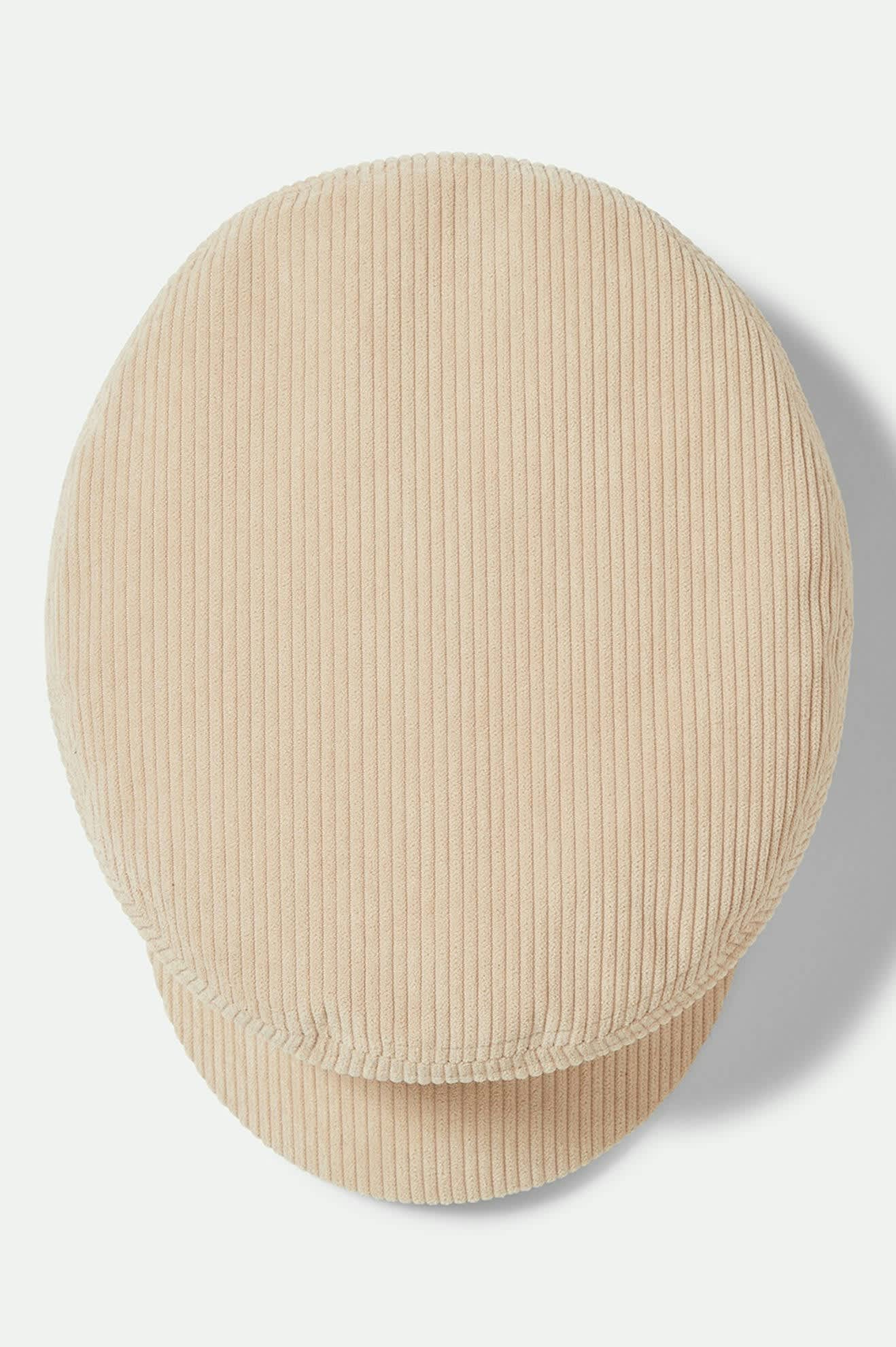 Women's Fiddler Fisherman Cap in the color Macadamia Cord - Additional Laydown image