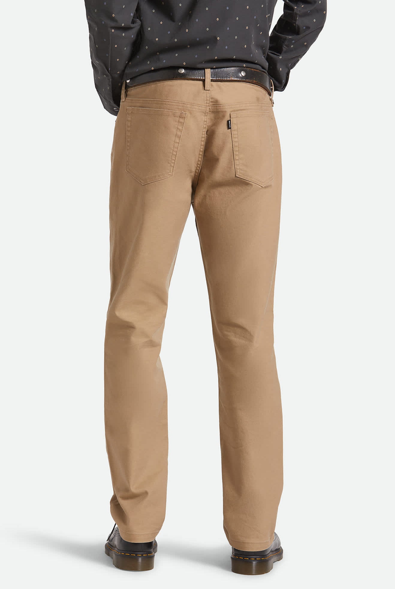Men's Builders 5 Pocket Stretch Pant in the color Khaki - Additional Fit image