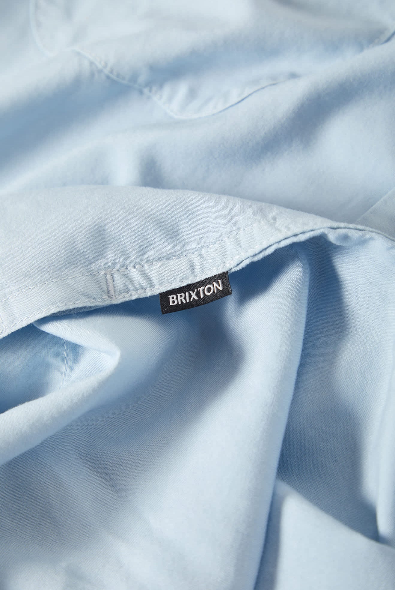 Men's Lafayette Short Sleeve Shirt in the color Blue Aura - Additional Laydown image