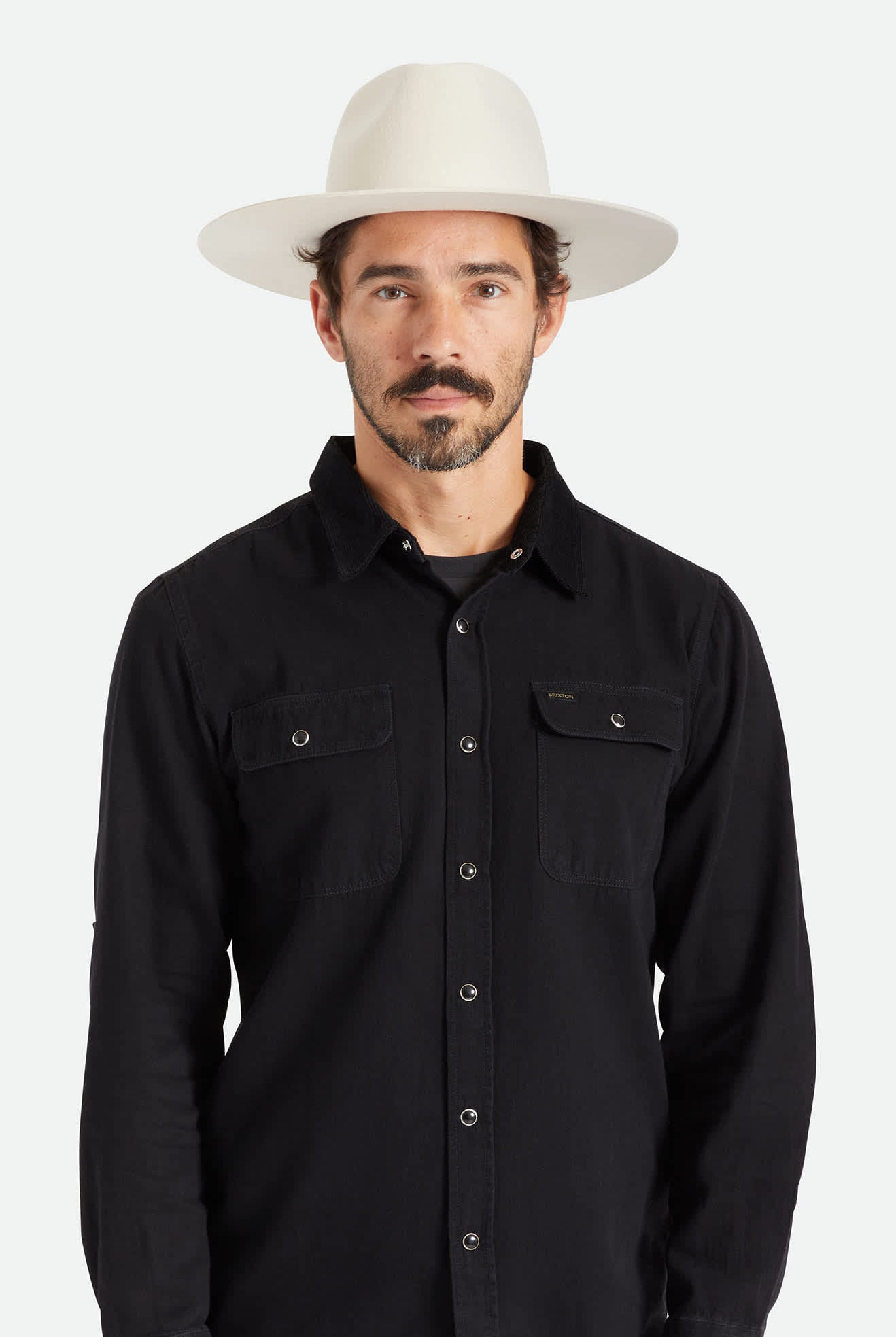 Unisex Cohen Cowboy in the color Dove - Men's Front View
