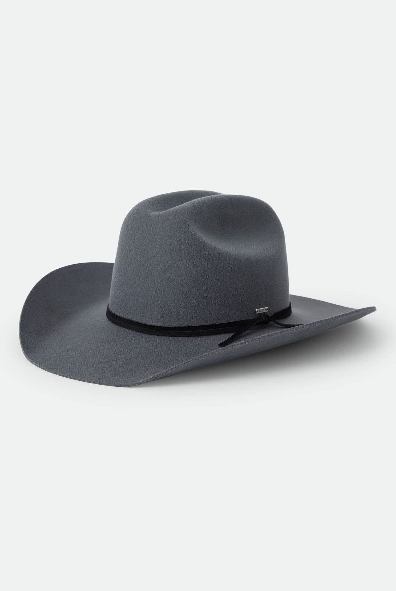 Unisex Laredo WTHR GUARD™ Cowboy Hat in the color Asphalt - Front Product View