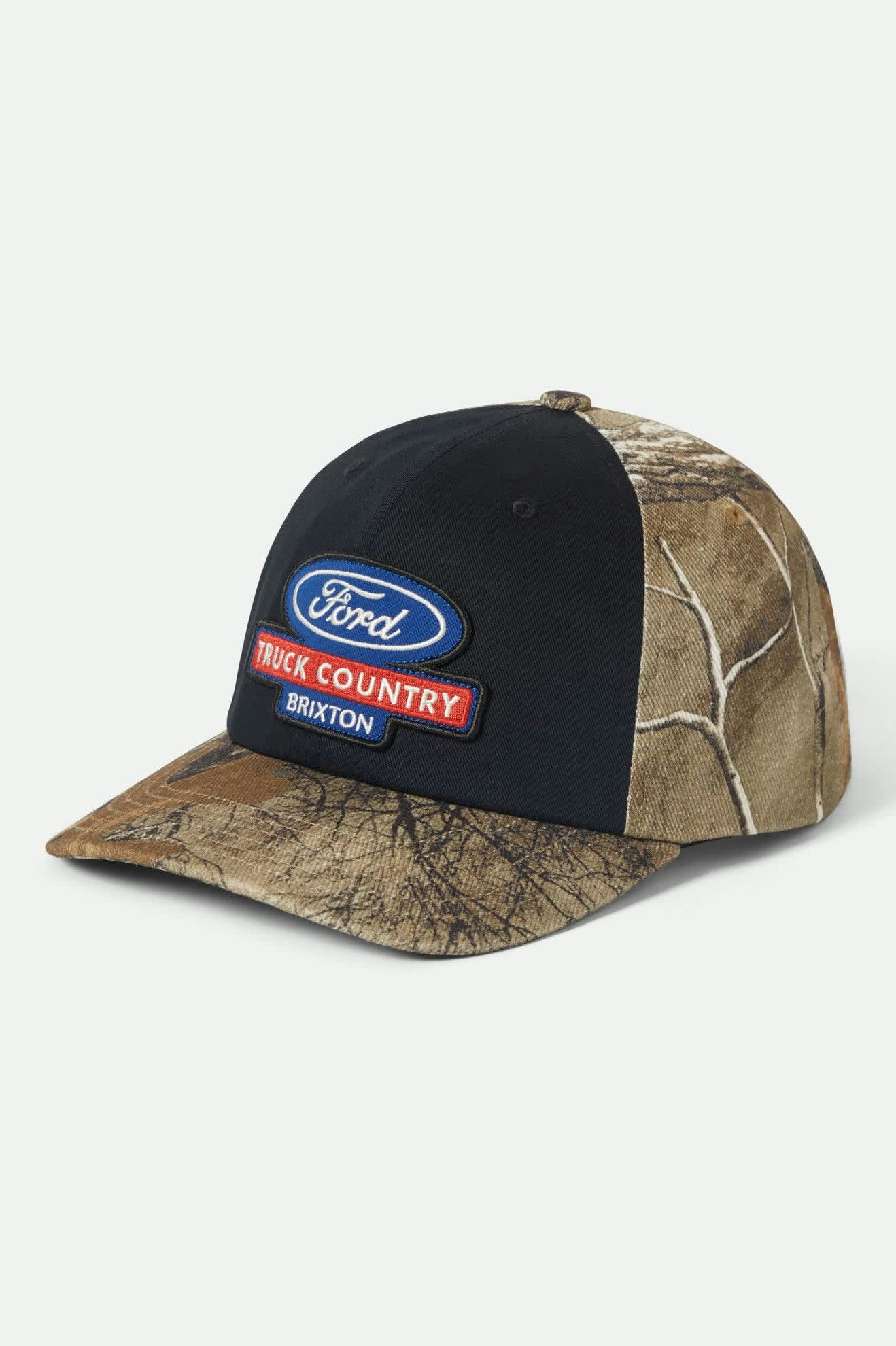 Unisex Ford Truck Country Snapback in the color Burnt Rubber/Camo - Front Product View