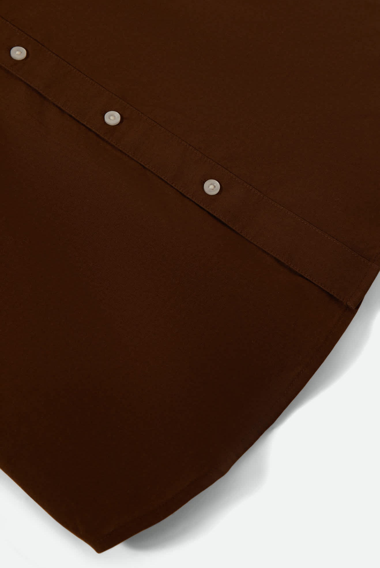 Men's Charter Oxford S/S Shirt in the color Dark Earth Textured - Additional Laydown image