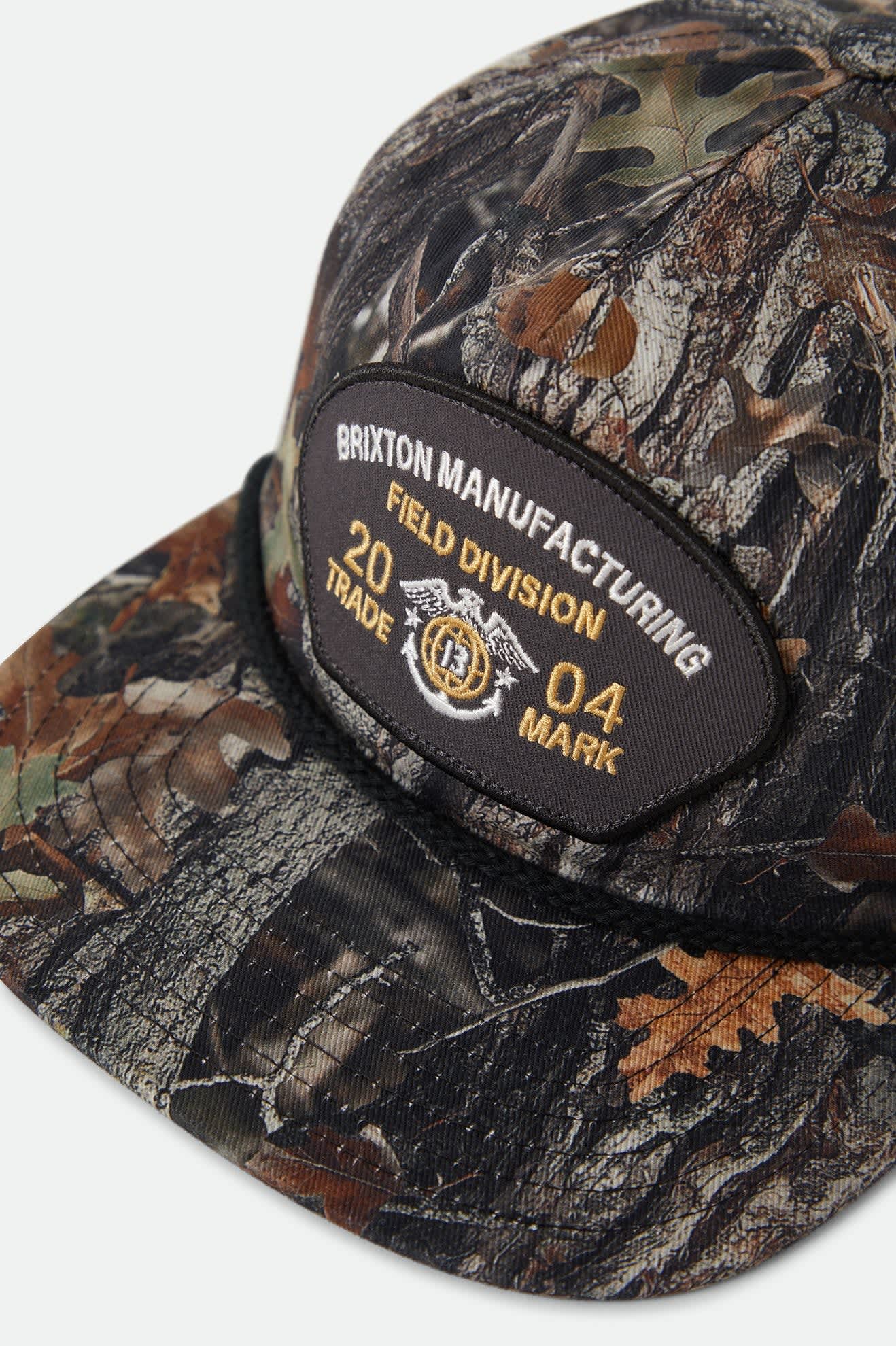 Unisex Division Netplus Snapback in the color Tree Camo - Additional Laydown image