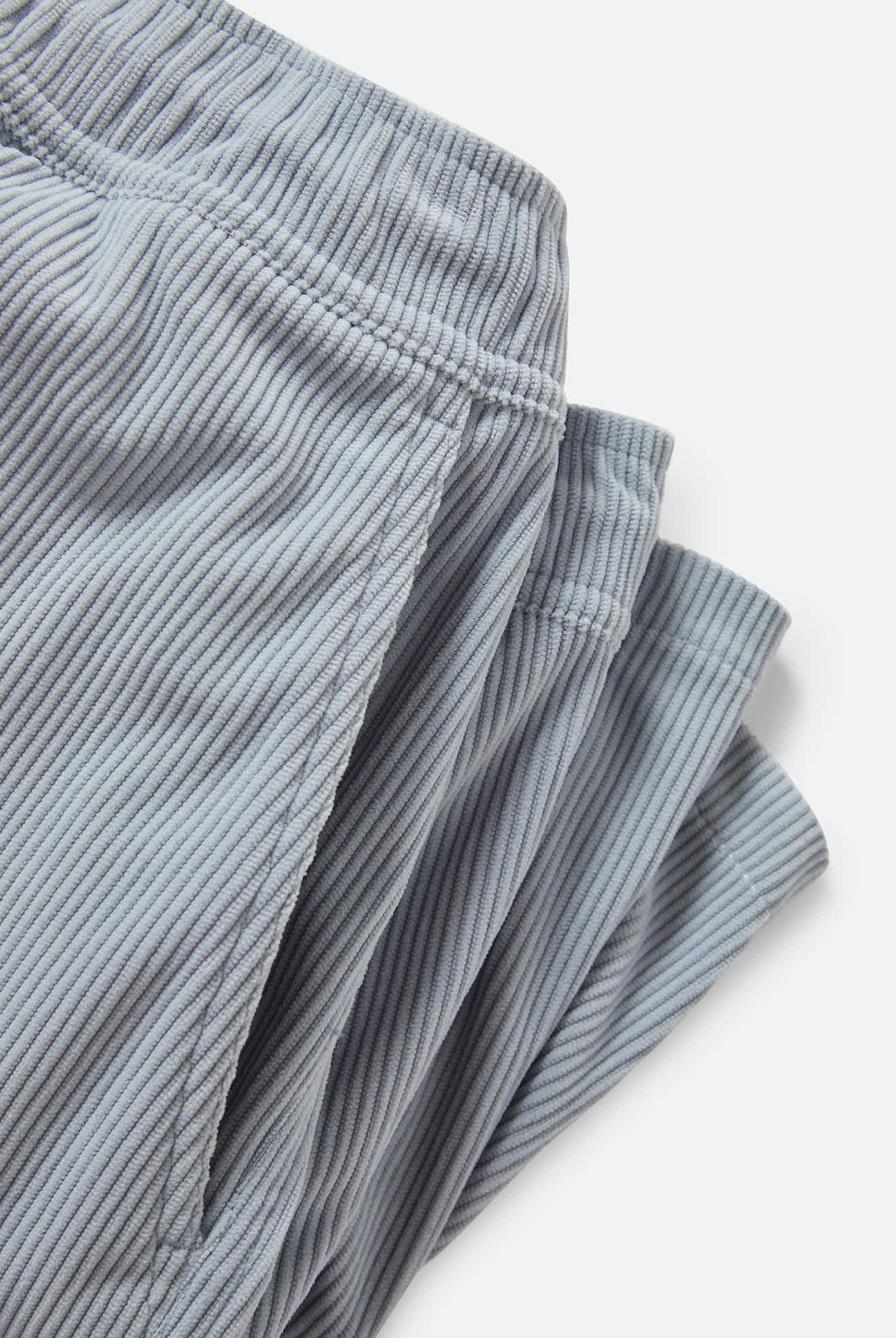 Men's Everyday Corduroy Short in the color Dusty Blue - Additional Laydown image