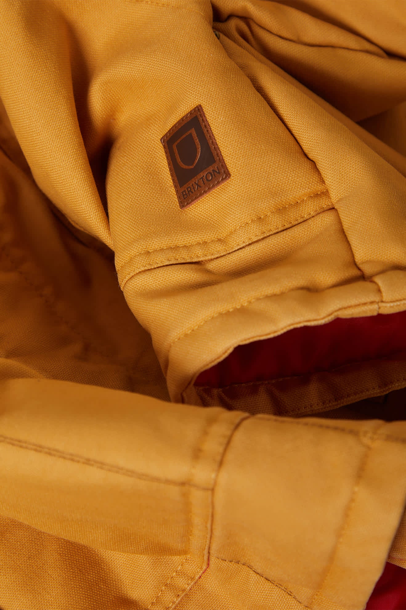 Men's Builders Ranch Jacket in the color Spruce Yellow - Additional Laydown image