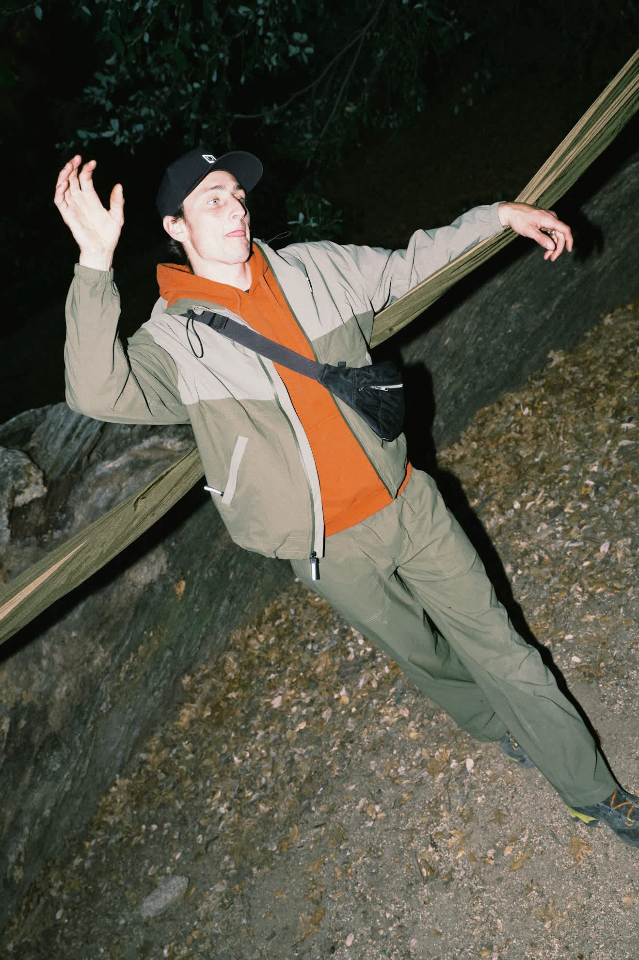 Men's Journey Zip Jacket in the color Dark Olive/Olive Surplus - Men's Lifestyle image