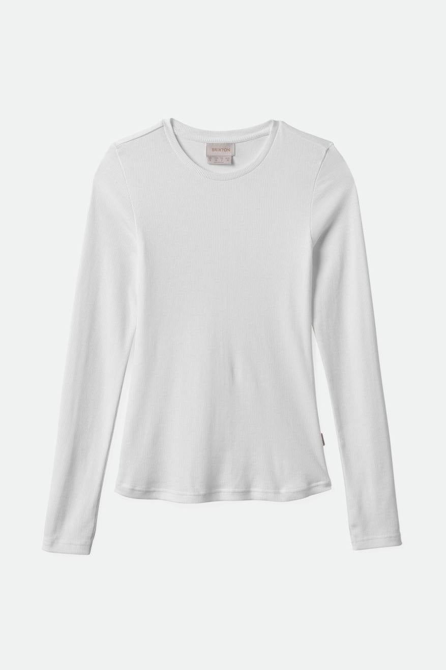 Brixton Women's Betty L/S Tee - White | Main