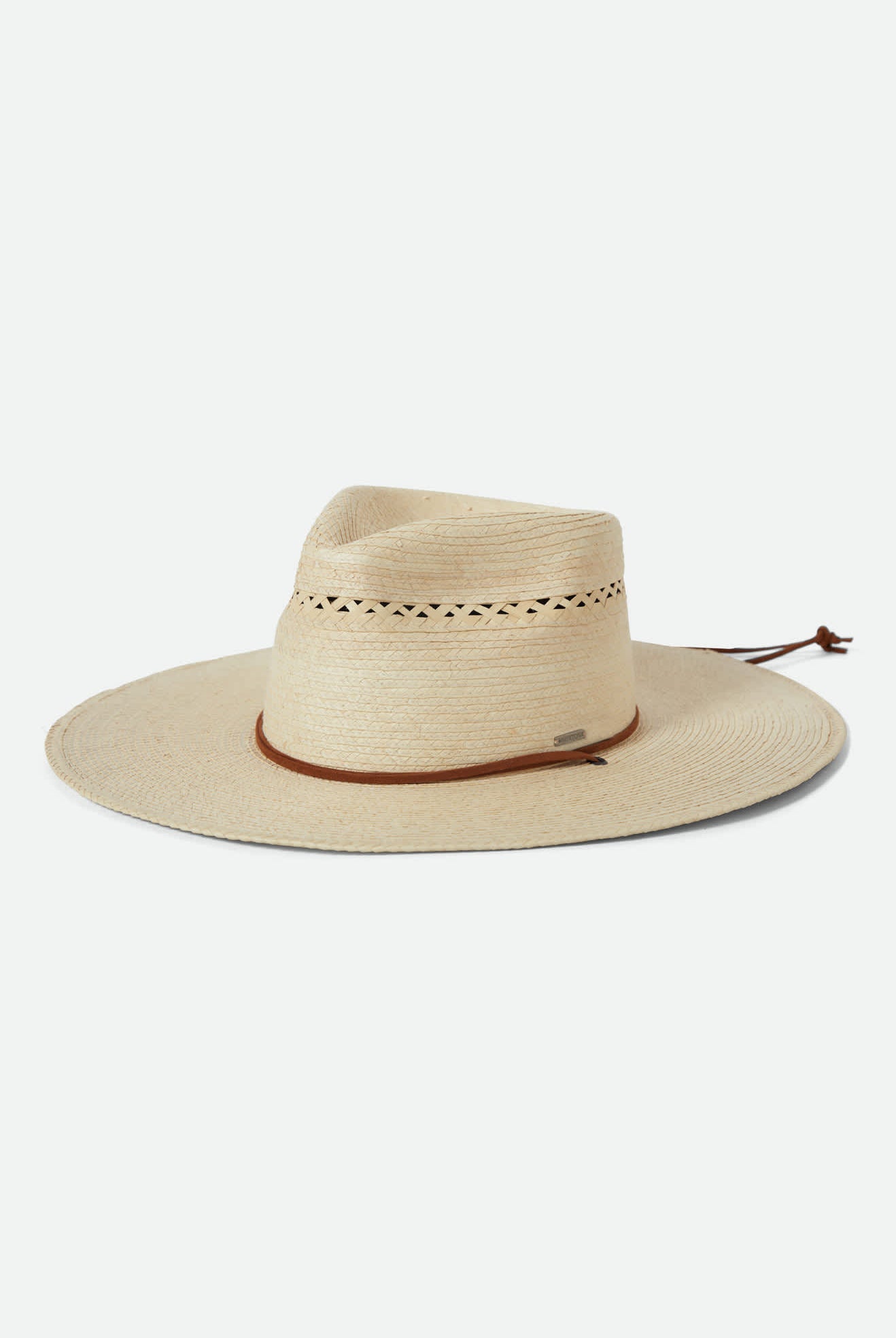 Unisex Beck Straw Rancher Hat in the color Natural - Front Product View